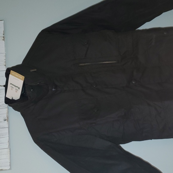 NIB - Rare Brown Barbour Sapper Wax Jacket - Small - brown - NEVER BEEN WORN - Picture 9 of 11